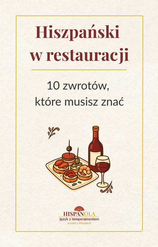 Darmowy e-book Hiszpański w restauracji